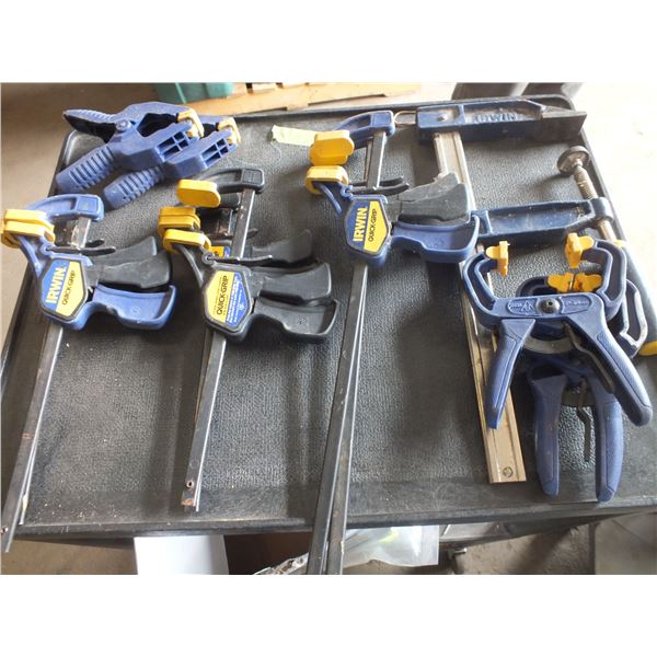 11 Assorted Clamps