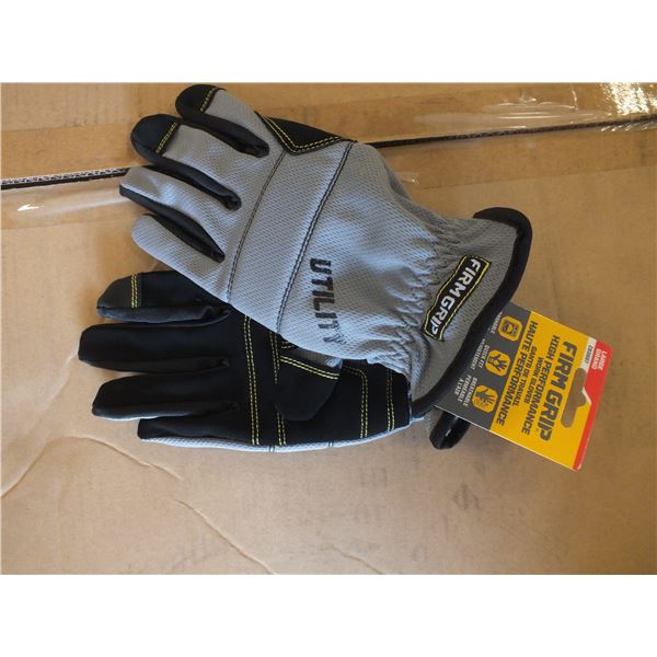 6 Pairs Of Large Work Gloves