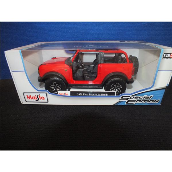 Maisto 2021 Ford Bronco Badlands