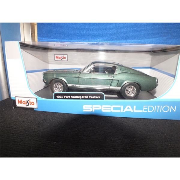 Maisto 1967 Ford Mustang GTA Fastback