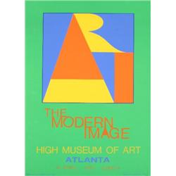 1972 Indiana Atlanta-ART Serigraph