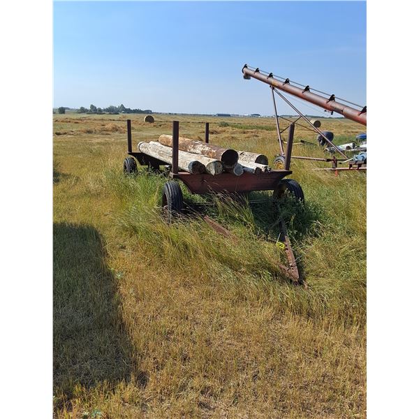 Rubber Tire Wagon Log Hauler