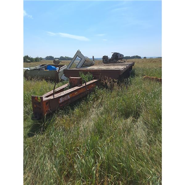 Majestik Trailer,31ft Deck x 8ft Wide, 11Ft Hitch Pin-Trailer Only