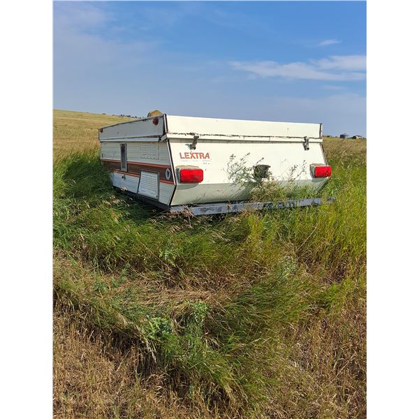 1980 Lextra Fold Down Camper Trailer-As Is