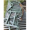 Image 3 : Hytrol Conveyor, with Legs, corners and (4) 10 ft straight sections
