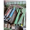 Image 1 : JD 148 Loader Grapple arms and Tines,  Hydraulic Rams, Several Spikes