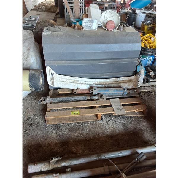 100 Gal Water Tank, Hydraulic Cylinder, Drive Shaft