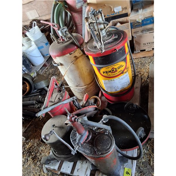 Gear Lube Air Pump Cans