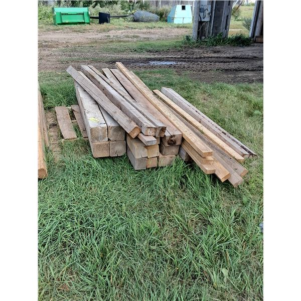 Variety Size and Length of Lumber,  6x8,2x4,4x4