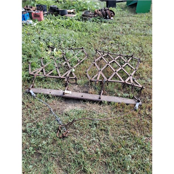 Double Diamond Harrow Drag
