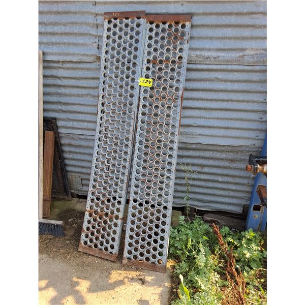 (2) Mesh Steel Ramps