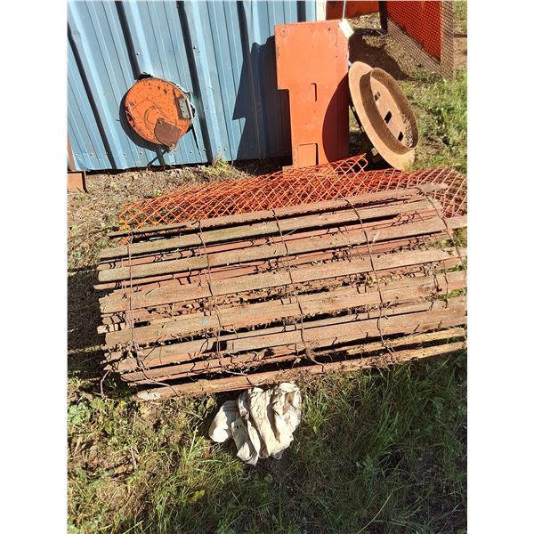Bobcat Weights, Metal Grate, Supports, Snow Fences