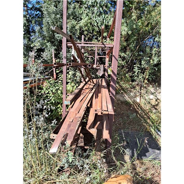 Metal Stand (8.5x2x10'), Metal Tubing, Flat Bar