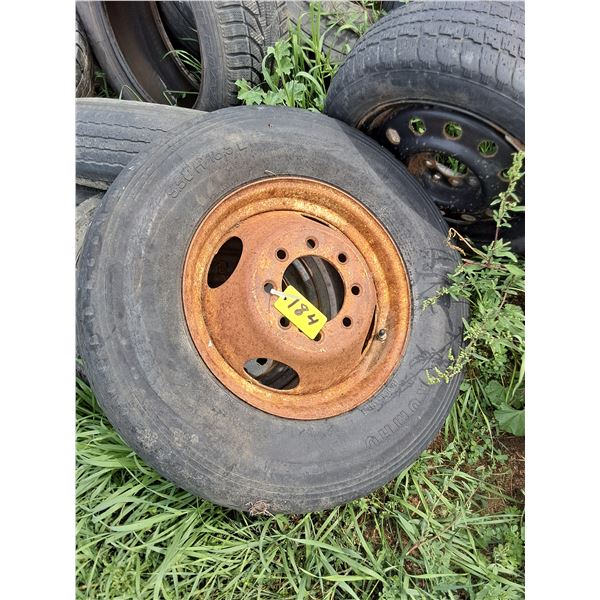 Bulk Used Tires & Rims, Shovel