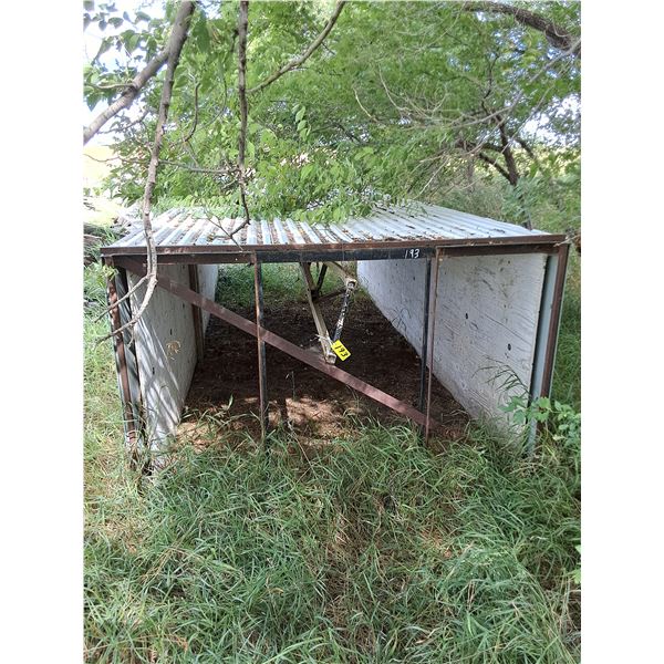 16' Trailer Enclosure - 4' High & 80" Wide