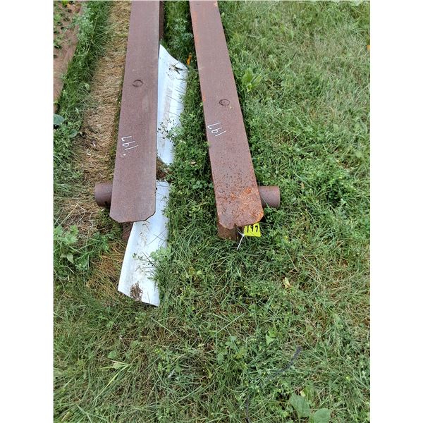 (2) 6" H-Beams - 23' Length - Dog Not Included!