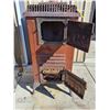 Image 2 : Vintage Jewel Wood Burning Stove - 21x21x45"