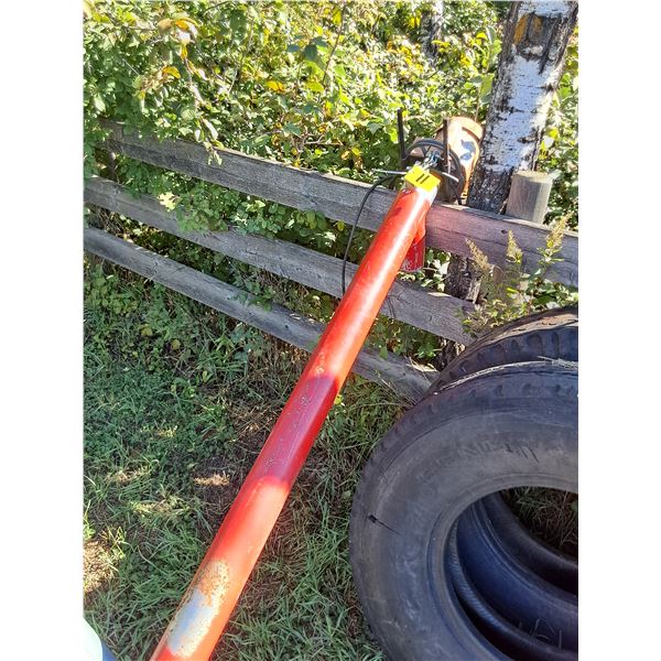 6' Pencil Auger w/4" Diameter - 3/4HP, 110 VAC Motor