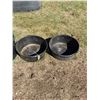 Image 2 : (4) Plastic 24" Diameter Bins (2 - 17" & 2 - 9")