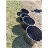Image 4 : (4) Plastic 24" Diameter Bins (2 - 17" & 2 - 9")
