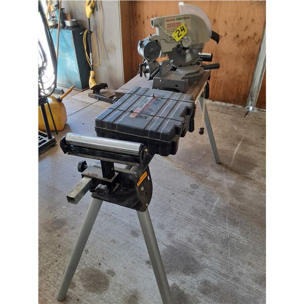Sears Craftsman Professional 10" Blade Miter Saw w/60" Samona Stand
