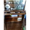 Image 2 : Plywood China Cabinet from 1969 - 79x48x20" - No Contents Included