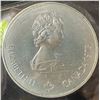 Image 2 : 1976 Montreal Olympics $5 .925 Silver Coin, 24.30g
