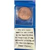 Image 1 : 1976 Sherritt-Cominco Copper Medallion with Original Case
