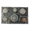 Image 1 : 1964 Canadian Uncirculated Coin Set with .800 Silver Dollar