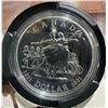 Image 2 : 2001 National Ballet of Canada 50th Anniversary Silver Dollar .925