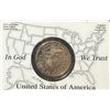 Image 3 : 8 Sacagawea Native American Golden Dollars in American Flag Holders