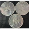 Image 1 : 3 .800 Silver 1964 Canadian Charlottetown Dollars, 70g