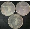 Image 1 : 3 Canadian .800 Silver Dollar Coins 1867-1967 Confederation