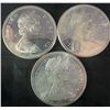 Image 2 : Three 1867-1967 Canada .800 Silver Dollars, 1.8 Troy Oz Total