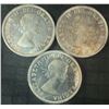 Image 2 : 3 .800 Silver Canada 1958 Totem Dollar Coins, 70g