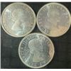 Image 2 : 3 1964 .800 Silver Canadian Dollars, 70g Total
