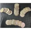Image 2 : 37 Canadian .800 Silver Half-Dollars, 431.42g Total