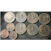 Image 2 : U.S. .900 Silver Quarters and Dimes, 51g Total
