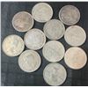 Image 2 : 11 Canadian .800 Silver Quarters, 64g Total Weight