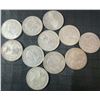 Image 2 : 11 Canadian .800 Silver Quarters, 64g Total, 1.65 Troy Oz Silver