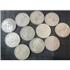 Image 2 : 11 .800 Silver Canadian Quarters, 64g Total