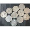 Image 2 : 11 .800 Silver Canadian Quarters, 64g Total Weight