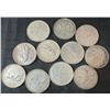 Image 1 : 11 Canadian .800 Silver Quarters, 64g, 1.65 Troy Oz Silver