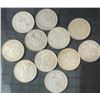 Image 2 : 11 Canadian .800 Silver Quarters, 64g Total Weight