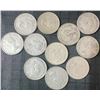 Image 2 : 11 .800 Silver Canadian Quarters, 64g Total Weight