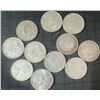 Image 2 : 11 Canadian .800 Silver Quarters, 64g Total Weight