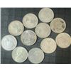 Image 2 : 11 .800 Silver Canadian Quarters, 64g Total Weight