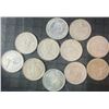 Image 2 : 11 Canadian .800 Silver Quarters, 64g Total Weight