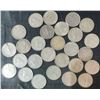 Image 1 : 27 Canadian .800 Silver Dimes, 63g Total, 1.62 Troy Ounces Silver