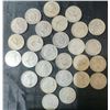 Image 2 : 27 Canadian .800 Silver Dimes, 63g, 1.62 Troy Ounces